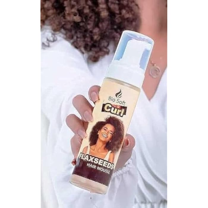 Bio Soft - Flaxseed Foam - Curl Foam - Hair Mousse - Image 1